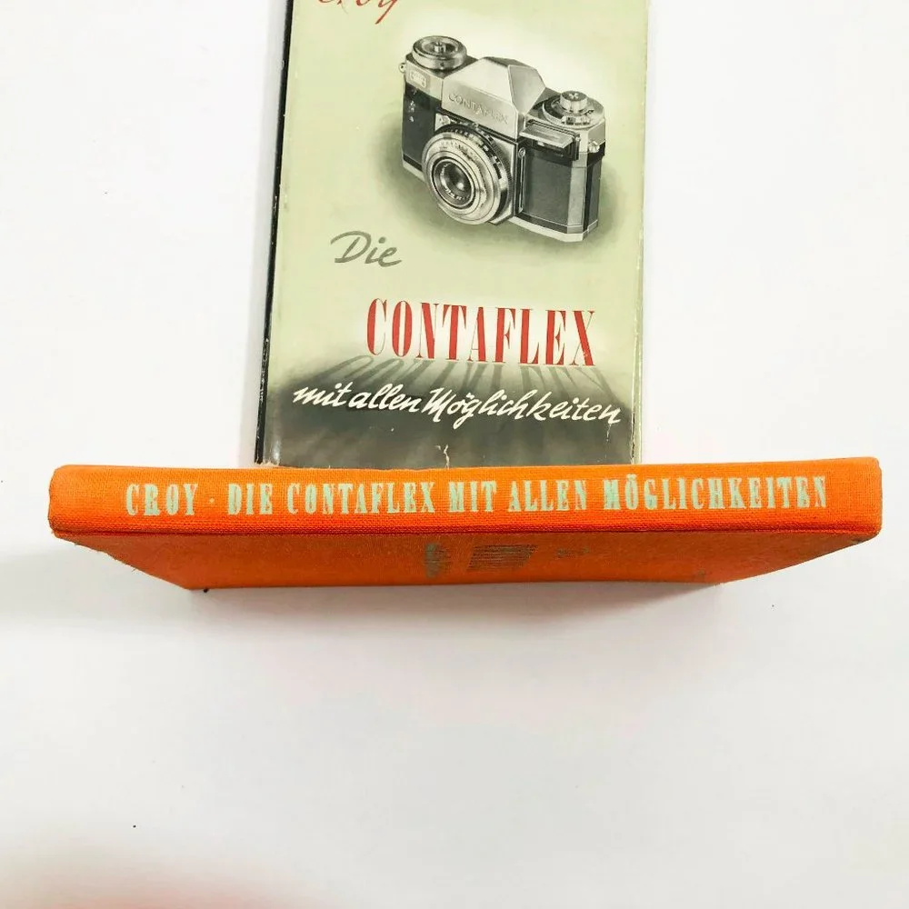 German Die Contaflex mit allen Moglichkeiten 1955 Dr Otto Croy Hardcover
